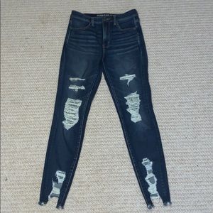 American eagle super hi rise jegging